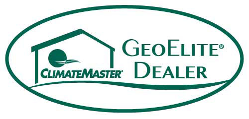 Climate Master GeoElite Dealer logo.
